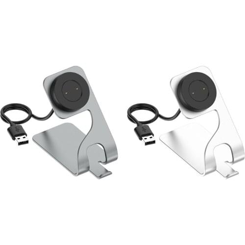 Fast Charge Station Magnetic Charger Stand Charging Cable Bracket Compatible with Huawei Watch-GT/GT-2e/GS Pro Smart Watch