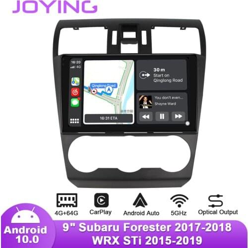 Joying 9inch Android10 Car Radio for Subaru Forester 2017-2018/WRX STi 2015-2019 GPS Carplay DSP SPDIF Subwoofer Optical Output