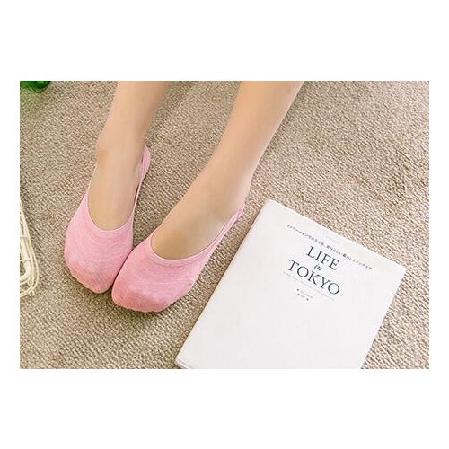 100pairs/lot fedex fast Womens Socks Slippers Non-slip Boat Socks For Women Female no show socks 5colors