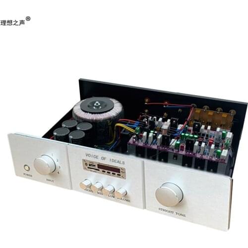 Latest Voice of Ideals A1 600W*2 High-power 5.0 Bluetooth/USB switching home high-fidelity stereo HiFi amplifier