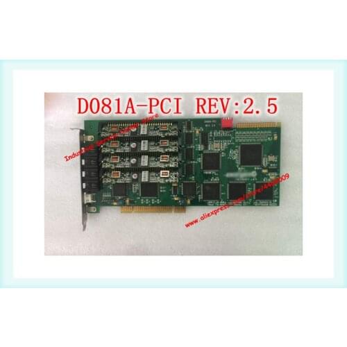 Original D081A-PCI REV: 2.5 DONJIN-DN081A4F Voice Card With Four Modules
