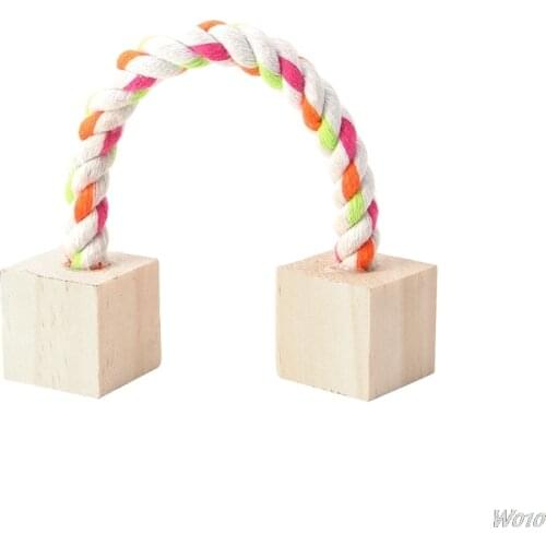 Pet Play Exercise Wood Chew Toy For Pet Hamster Rabbit Rat Mouse-W110