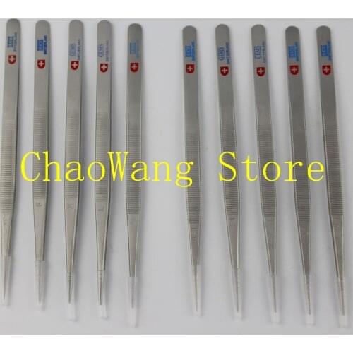 Jewelry Tweezers Groove Diamond Tweezers Stainless Steel Tweezers Adjustable Craft Tools