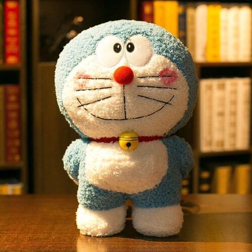 Hot Anime Stand By Me Doraemon Plush Toy High Quality Lovely Cat Doll Soft Stuffed Animal Pillow For Kids Girls Lover Gifts 40CM
