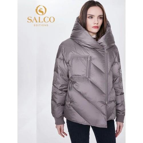 SALCO New products on the market, short pearl cotton jacket, winter warm jacket
