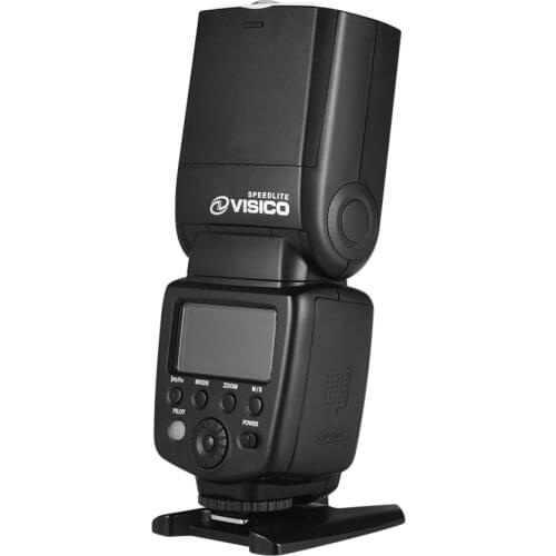 VISICO Flash Speedlite TTL Built-in 2.4G Wireless Trigger System 1/8000s Sync with LCD Display Hot Shoe for Nikon camera