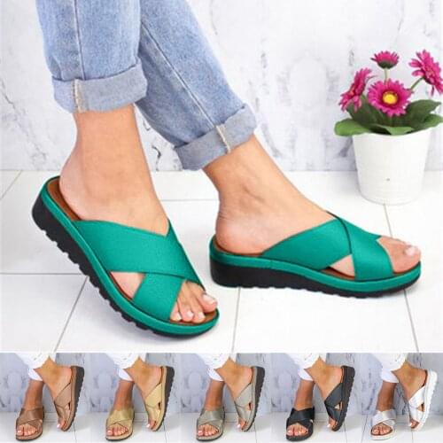 SAGACE Women Summer Chaussure Femme Sexy Womens Sandals Fashionable Open Toes Platform Sandals 2021 Summer Slippers Shoes