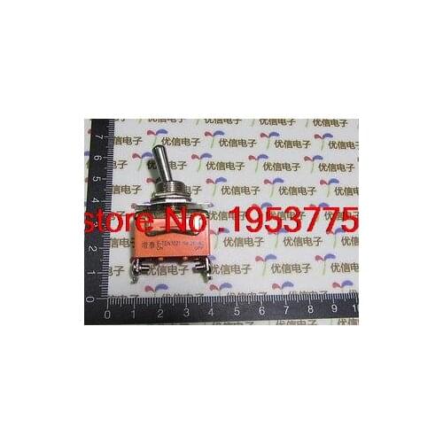 5pcs 2-Pin Industrial Toggle Switches 15A 250V