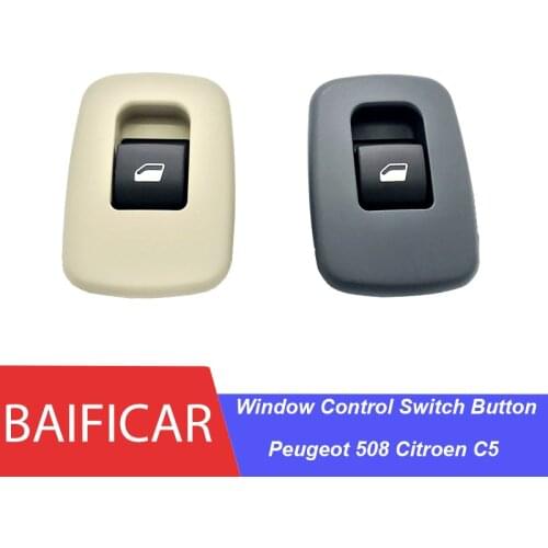 Baificar Brand New Rear Door Lift Window Control Switch Button For Peugeot 508 Citroen C5
