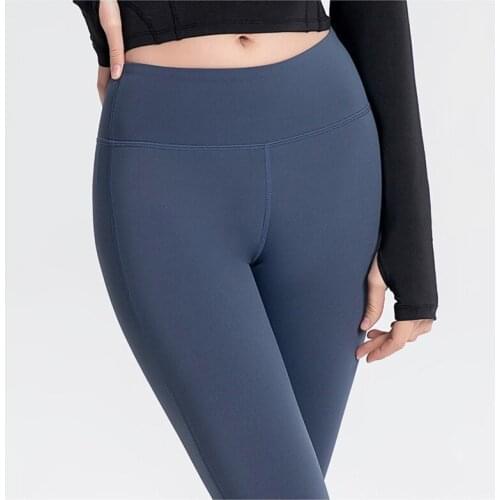 High Waist Seamless Sport Leggings Running Fast Dry Fitness Pants Push Up Trouser Stretchy Gym Tights Splicing Womens Yoga Pants