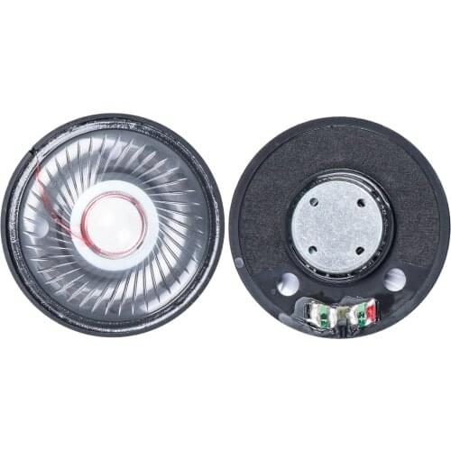 2PCS 50MM Headphone Speaker Unit Headset Driver 32Ohm 112db Hifi Speaker Repair Parts Earphone Loundspeaker Diy High Quality