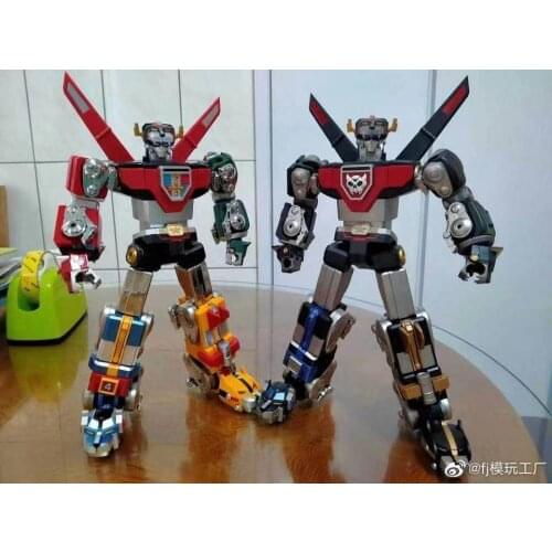 Fantasy Jewel FJ-BSW02 Beast King GoLion Robot Black Green Yellow Red Blue lion Voltron Defender of the Universe Action Figure