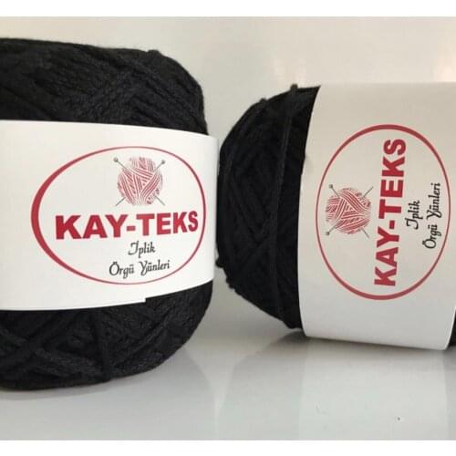 Cotton Macrame Rope Black-(250G)