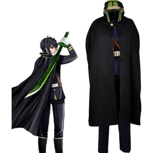 Seraph of the End Yuichiro Hyakuya Guren Ichinose Uniform Cosplay Costume