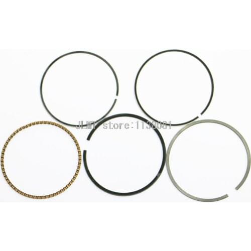 Motorcycle Piston Ring Rings set for HONDA Freeway 13101-KV8-010 1 Cyl Bore Size: 52.4 mm STD
