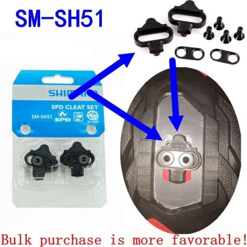 New SPD SM-SH51SM-SH56 pedal release nut, used for mountain bike cycling shoes cleat kit, wholesale bicycle parts SH51 cleat