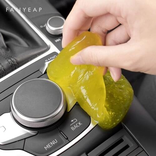 New 85ml Auto Car Cleaning Pad Glue Powder Cleaner Magic Cleaner Dust Remover Gel Home Computer Keyboard Clean Tool Car Cleaning