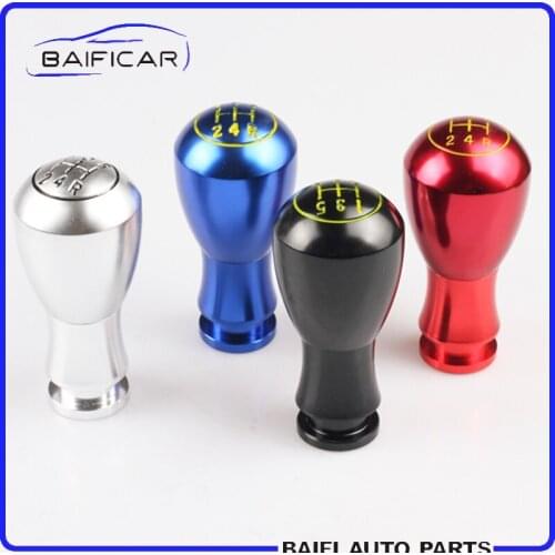Baificar Brand New Genuine 5 Speed Manual Stick Gear Shift Knob Lever Shifter For BYD F3 F0 Peugeot 307 207 3008 408 Honda Civic