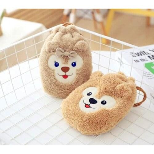 Shirley Rose Duffy plush cloth cover hot-water bottle, thermos winter, warm Shou Wu, warm water hot water bottle