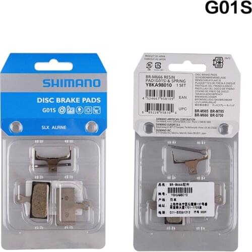 B01S G01S J02A J04C Resin metal heat dissipation Brake pads M315 M446 Disc Brake M785 M675 M7000 M8000 M9000 Brake Pad SHIMANO