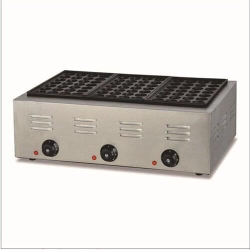 Three irons mould electric commerical takoyaki pan, takoyaki grill maker