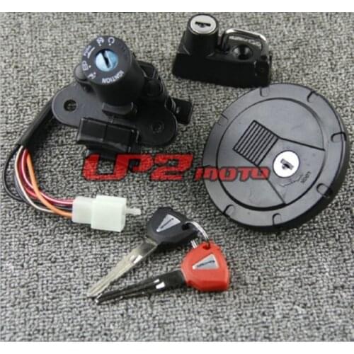 Ignition Switch Fuel Gas Cap Helmet Lock for Kawasaki KL110 KSR PRO 2013-2014 KL250G KL250H Super Sherpa 1997-2011