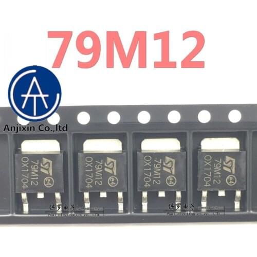 10pcs 100% orginal new three-terminal regulator 79M12 L79M12CDT TO-252 real stock