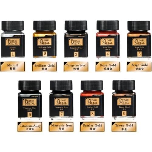 18ml JUMPWIND PRIME METAL Metallic Color Paint PM01-PM09 Colors Painting For Assembly Model