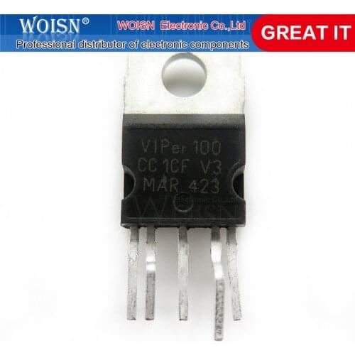 2pcs/lot VIPER20A VIPER20 VIPER100A VIPER100 TO-220-5 In Stock