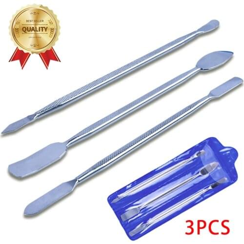 3 Piece Metal Crowbar Set Mobile Phone Disassembly Bar Flat Brain Computer Boot Bar Small Crowbar Metal Steel Hand Tool Set