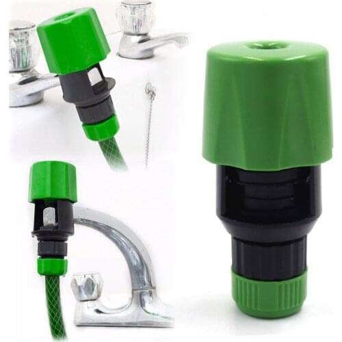 Kitchen Faucet Adapter Plastic Bathroom Basin Water Tap Head Nozzle Connector Fast Joint Garden Watering Irrigation UK Standard