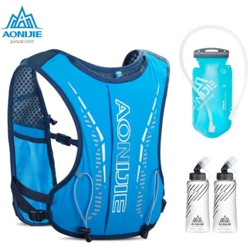 AONIJIE C9105 Ultra Vest 5L Hydration Backpack Cute Drawing Pack Bag Children Cross-country Backpack for 6 To 12 Years