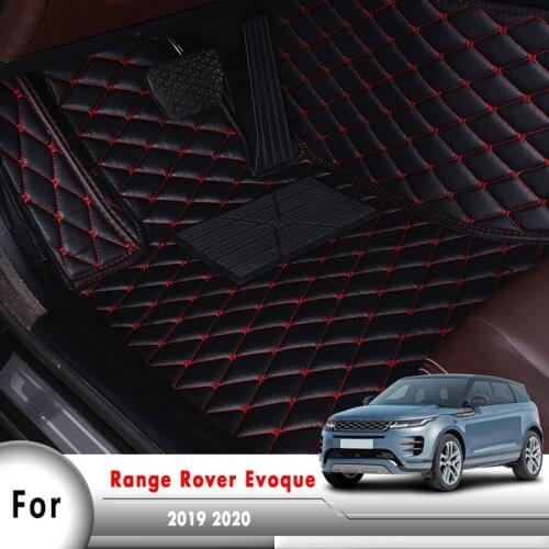 Custom Car Floor Mats For Land Rover Range Rover Evoque 2019 2020 Auto Interior Carpets Covers Accessories Decor Rugs
