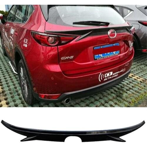 For Mazda CX-5 Spoiler 2017 2018 2019 Rear Lip Rear Spoiler Rear Window Rear Wing CX-5 ABS High Quality Colour Rear Wing Tail