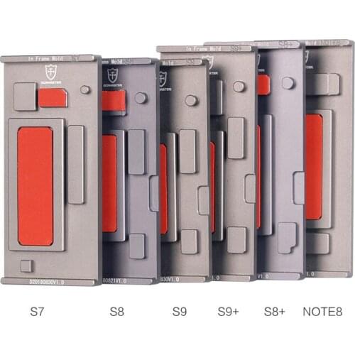 OCAMaster Edge Screen Laminating Mold Liquid Crystal Glass Middle Frame Laminating Repair Suitable for Samsung S20 S10 Plus S10E