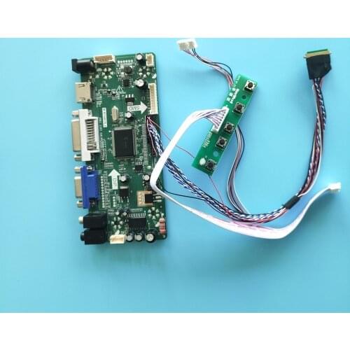Kit for LP133WH1-TLA2/LP133WH1-TLC1/LP133WH1-TLA3 M.NT68676 40pin HDMI+DVI+VGA LCD LED panel 1366X768 Controller Board moitor
