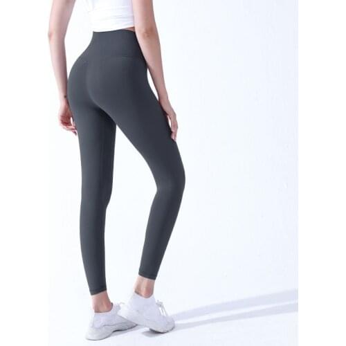 Hot Sale Fitness Female Full Length Leggings 17 Colors Running Pants Formfitting Girls Yoga Pants Sports Pants