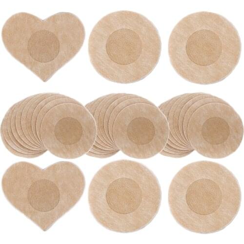 Nipple Pasties Nipple Covers Women Adhesive Breast Petals Disposable Pads Female Stickers for Nipples On The Chest 10/50Pcs