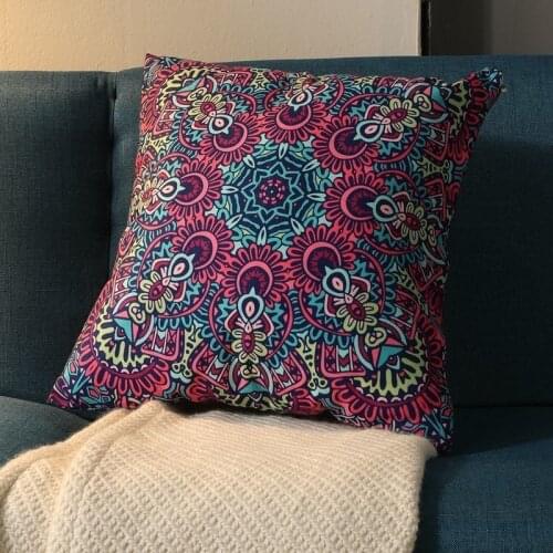 Mandala Geometric Bohemia Sofa Cushion Cover Pillowcase Home Living room Decoration Throw Pillow Covers Chair Cushions 45*45cm