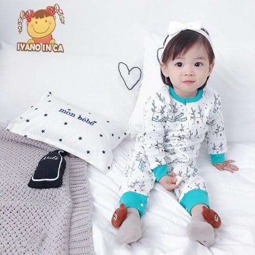 2019 New Baby Girls Long Sleeve O necked Kids T-shirt Bottoming Shirt Pure Cotton Cardigan Autumn Winter Childrens T-shirt