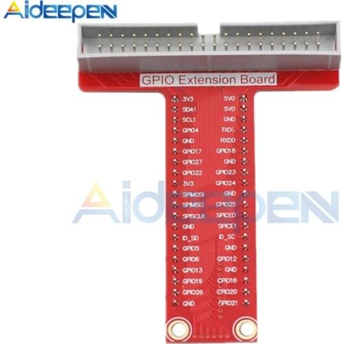 40Pin Adapter Board T Type GPIO Extension Board T Shape Module For Raspberry Pi Model B+ Diy Electronic PCB Board