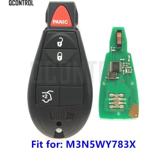 QCONTROL New Smart Key for JEEP Commander Grand Cherokee Car Remote M3N5WY783X / IYZ-C01C Keyless Entry Transmitter
