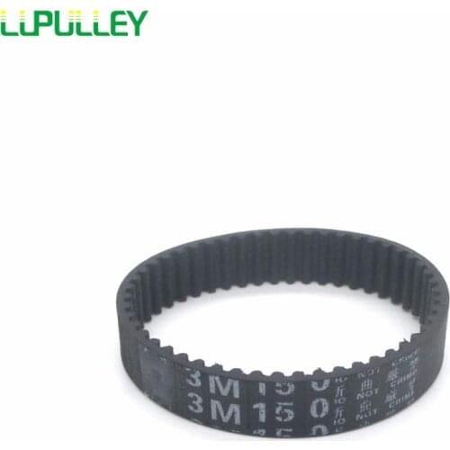 LUPULLEY HTD3M Timing Belt 3mm Pitch Drive Belt 120/123/126/129/132/135/141/144/147mm 10/15mm Width Pulley Rubber Belt 2PCS