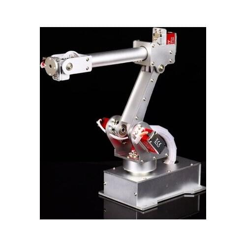 Robot 6-DOF all metal manipulator high torque all digital steering gear Arduino open source