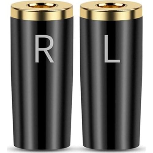 Earphone Pin Plug For MMCX Female Socket Gold Plated Audio Jack Metal Adapter Wire Connector For UE900 SE535 SE215 W10 Headphone