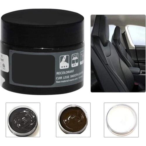 2020 leather refurbishing cleaner repair cream Coloring for Bag Sofa Car Seat Scratch 50ml Dye Restoration Change Color Paint