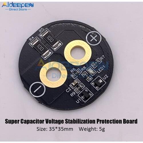 Super Farad Capacitor Balance Board Super Capacitor Protection Board 2.5V 2.7V 2.85V 3V 360F 400F 500F 700F Based Board