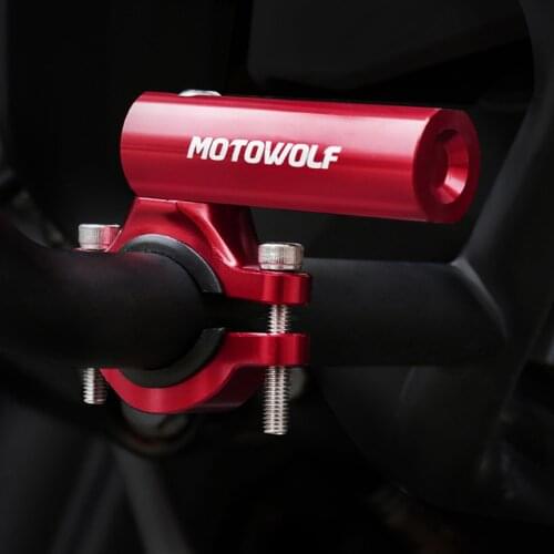 Universal Motorcycle spotlight bracket Modification multifunctional extension bracket Horizon pipe clamp shock absorber bracket
