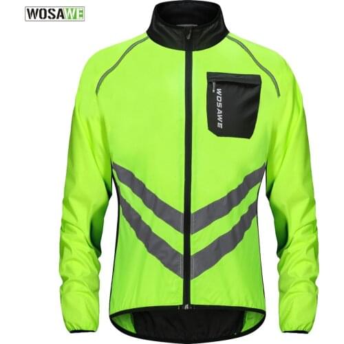Cycling Rain Jacket High Visibility MultiFunction Jersey Road MTB Bike Bicycle Windproof Quick Dry Rain Coat Windbreaker