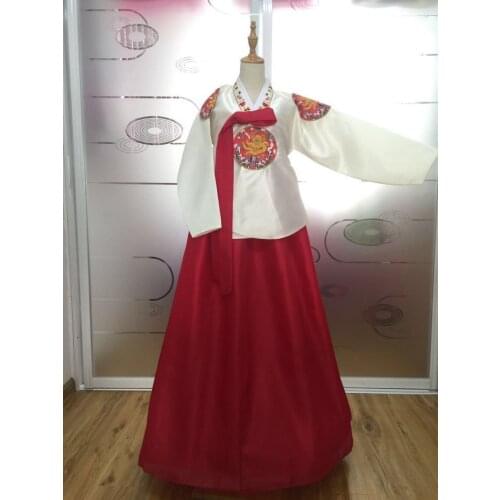 Ladies Hanbok Korean Skirt Hanbok Dress Custom Made Korean Traditional Woman Hanbok Korean National Costume